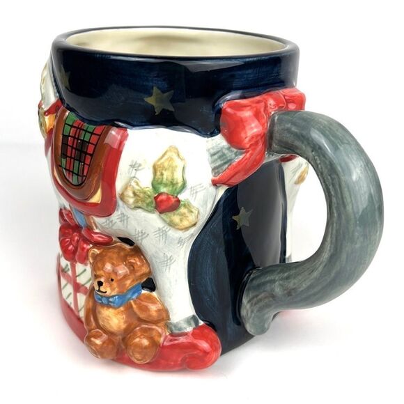Certified International Susan Winget 3D Rocking Horse 20 oz Coffee Mug - Picture 2 of 8
